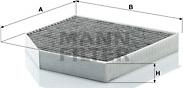 Mann-Filter CUK 2641 - Filter, Innenraumluft (Nachtexpress)