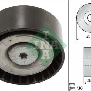 INA 532 0571 10 - Umlenk / Führungsrolle, Keilrippenriemen (Nachtexpress)