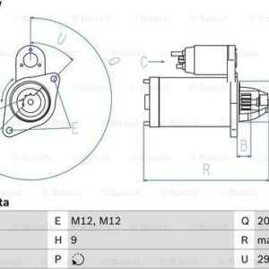BOSCH 0 986 021 610 - Starter (Nachtexpress)