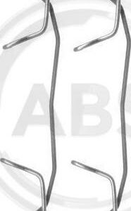 A.B.S. 1123Q - Zubehörsatz, Scheibenbremsbelag (Nachtexpress)