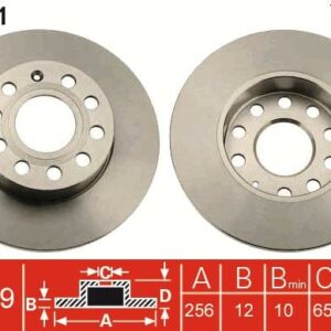 TRW DF4271 - Bremsscheibe (Nachtexpress)