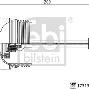 Febi Bilstein 173133 - Deckel, Ölfiltergehäuse (Nachtexpress)