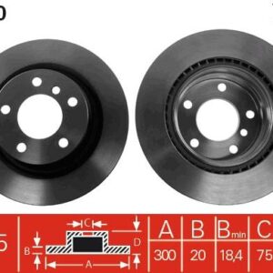 TRW DF4450 - Bremsscheibe (Nachtexpress)