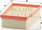 Mann-Filter C 2433/2 - Luftfilter (Nachtexpress)