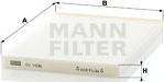 Mann-Filter CU 1936 - Filter, Innenraumluft (Nachtexpress)