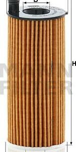 Mann-Filter HU 6014/1 Z - Ölfilter (Nachtexpress)