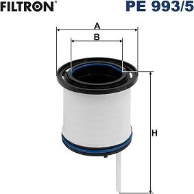 Filtron PE 993/5 - Kraftstofffilter (Nachtexpress)