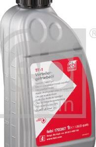 Febi Bilstein 170367 - Verteilergetriebeöl (Nachtexpress)