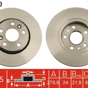 TRW DF6110 - Bremsscheibe (Nachtexpress)