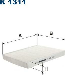 Filtron K1311 - Filter, Innenraumluft (Nachtexpress)