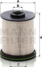 Mann-Filter PU 9012/1 z - Kraftstofffilter (Nachtexpress)