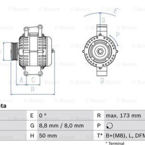 BOSCH 0 986 045 420 - Generator (Nachtexpress)