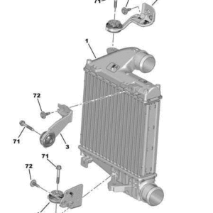 PEUGEOT (DF-PSA) 98 037 788 80 - AIR AIR DISTR CHAMBER BRACKET (Nachtexpress)