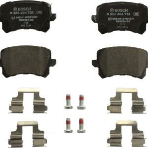 BOSCH 0 986 494 731 - Bremsbelagsatz, Scheibenbremse (Nachtexpress)