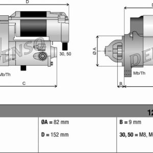 Denso DSN3018 - Starter (Nachtexpress)
