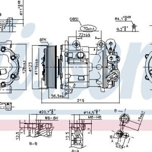Nissens 89362 - Kompressor, Klimaanlage (Nachtexpress)
