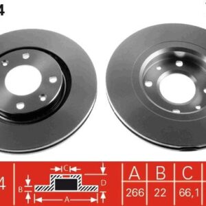 TRW DF4184 - Bremsscheibe (Nachtexpress)
