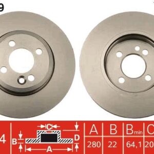 TRW DF4799 - Bremsscheibe (Nachtexpress)