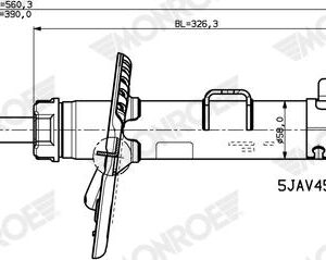 Monroe V4522 - Stoßdämpfer (Nachtexpress)