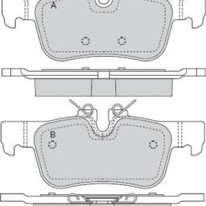 BOSCH 0 986 494 812 - Bremsbelagsatz, Scheibenbremse (Nachtexpress)