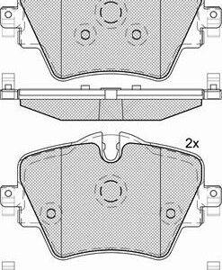 BOSCH 0 986 494 940 - Bremsbelagsatz, Scheibenbremse (Nachtexpress)