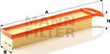 Mann-Filter C 5082/2 - Luftfilter (Nachtexpress)
