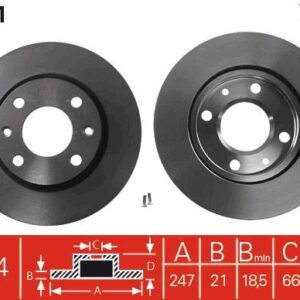 TRW DF1221 - Bremsscheibe (Nachtexpress)
