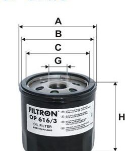 Filtron OP616/3 - Ölfilter (Nachtexpress)