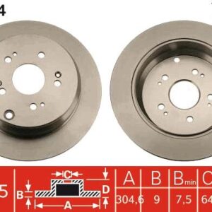 TRW DF7374 - Bremsscheibe (Nachtexpress)
