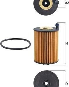 KNECHT OX 1266D - Ölfilter (Nachtexpress)