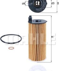 KNECHT OX 813/2D - Ölfilter (Nachtexpress)