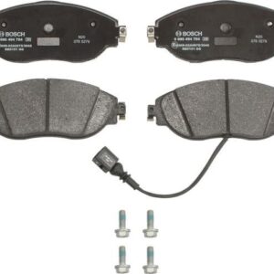 BOSCH 0 986 494 704 - Bremsbelagsatz, Scheibenbremse (Nachtexpress)