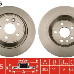 TRW DF4766 - Bremsscheibe (Nachtexpress)