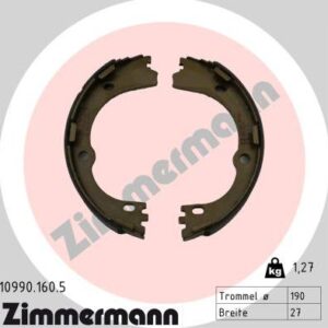 Zimmermann 10990.160.5 - Bremsbackensatz (Nachtexpress)