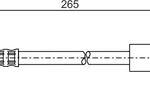 BOSCH 1 987 476 359 - Bremsschlauch (Nacht)