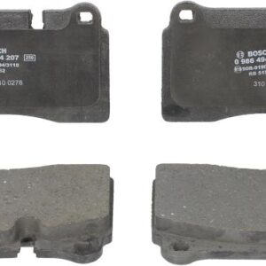 BOSCH 0 986 494 207 - Bremsbelagsatz, Scheibenbremse (Nacht)