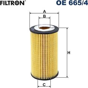Filtron OE 665/4 - Ölfilter (Nacht)