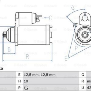 BOSCH 0 986 018 920 - Starter (Nacht)