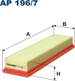 Filtron AP196/7 - Luftfilter (Nacht)