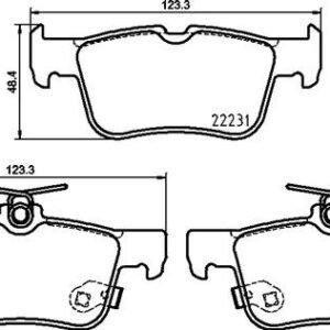 Brembo P 24 217 - Bremsbelagsatz, Scheibenbremse (Nacht)