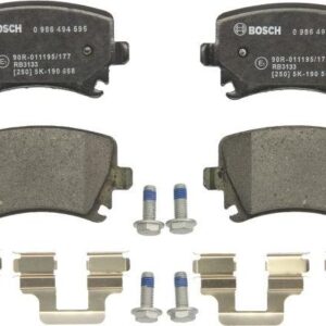 BOSCH 0 986 494 595 - Bremsbelagsatz, Scheibenbremse (Nacht)