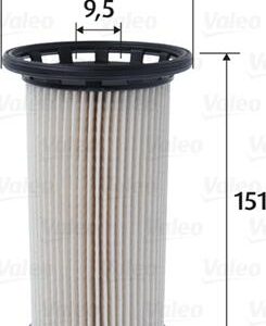 VALEO 587095 - Kraftstofffilter (Nacht)
