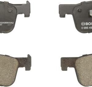 BOSCH 0 986 494 689 - Bremsbelagsatz, Scheibenbremse (Nacht)