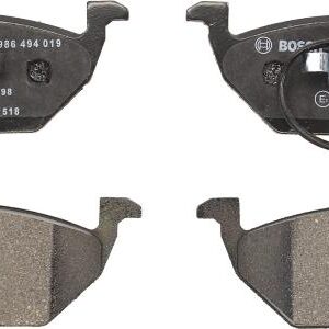 BOSCH 0 986 494 019 - Bremsbelagsatz, Scheibenbremse (Nacht)