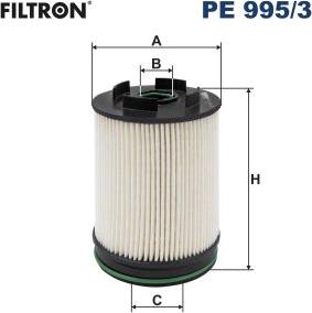 Filtron PE 995/3 - Kraftstofffilter (Nacht)